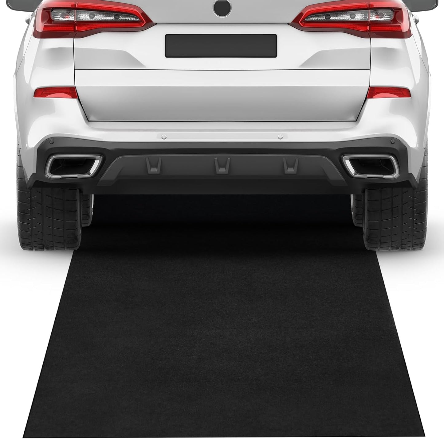 Oil Spill Mat (36" X 60") - XL Garage Oil Drip Mat for Driveway - Additional Insurance to Prevent Oil Drain Pan Spills - Reusable, Washable, Waterproof Backing, Under Car Oil Leak Absorption Mat
