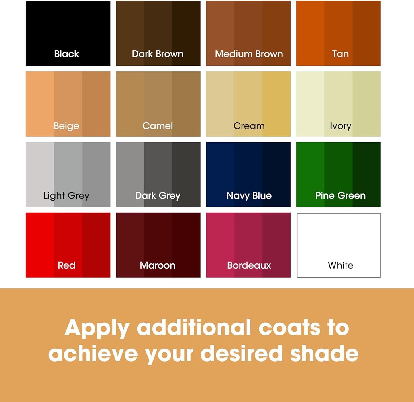 Furniture Clinic Leather Complete Restoration Kit | with Leather Recoloring Balm, Cleaner, 2-in-1 Protection Cream & Conditioner, Sponge, and Cloth | Repair Kit for Furniture (Cream)