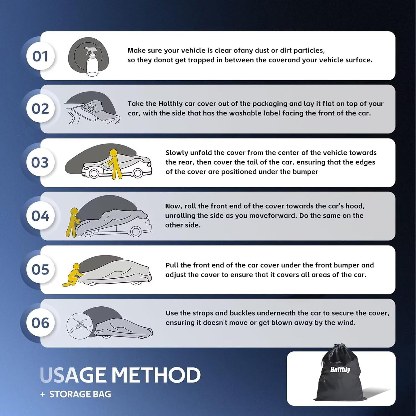 10 Layers Car Cover Custom Fit for Subaru BRZ (2012-2025)/Toyota 86(2012-2021), Waterproof All Weather for Automobiles, Outdoor Full Cover Sun Dust Rain Protection with Cotton. Black