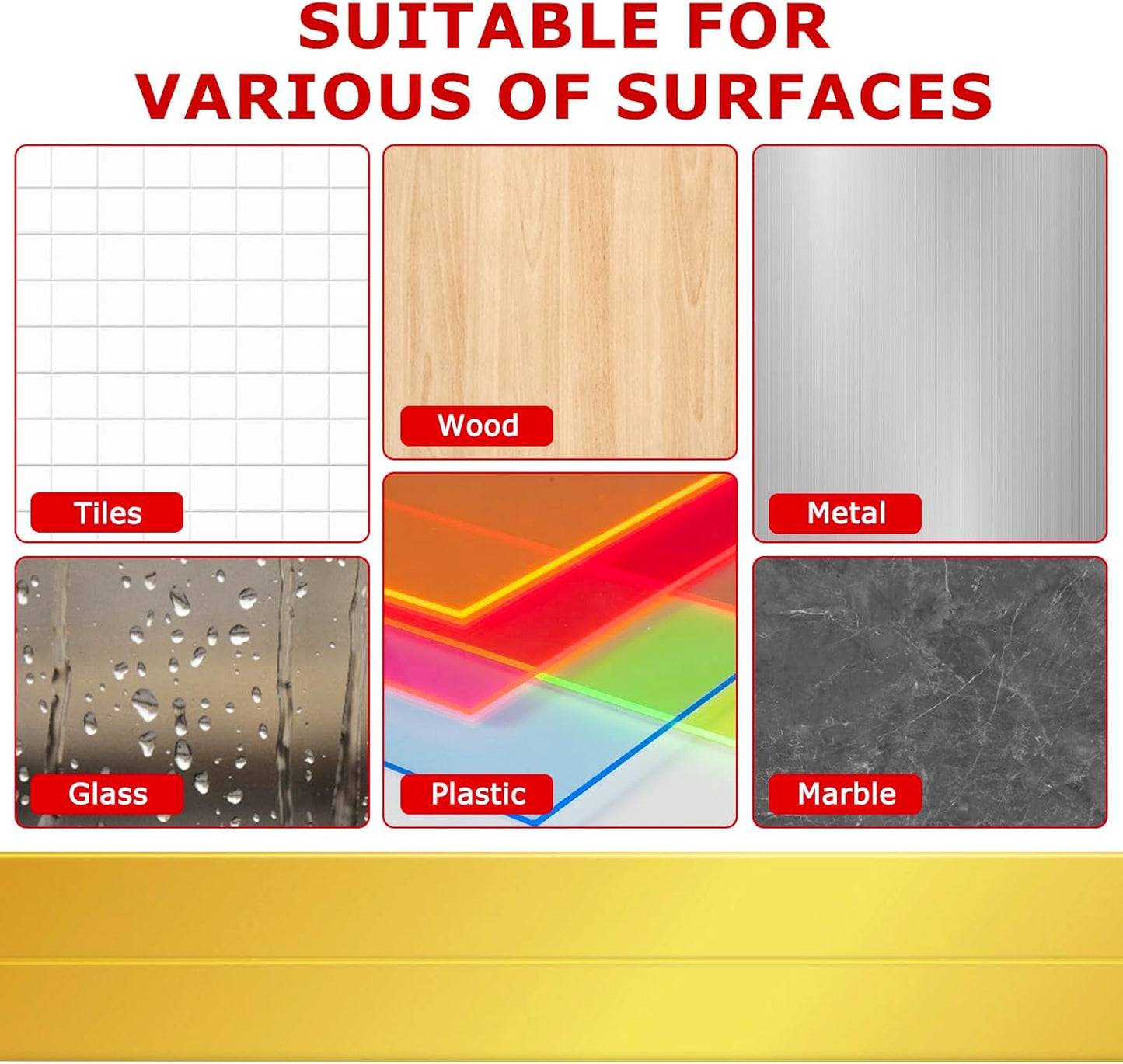 Flexible Wall Corner Protector Moulding Trim Peel and Stick Wall Corner Guards Edge Protector Self Adhesive Molding Trim Strip for Edge Ceiling (Gold, 2.4 in x 20 Ft)