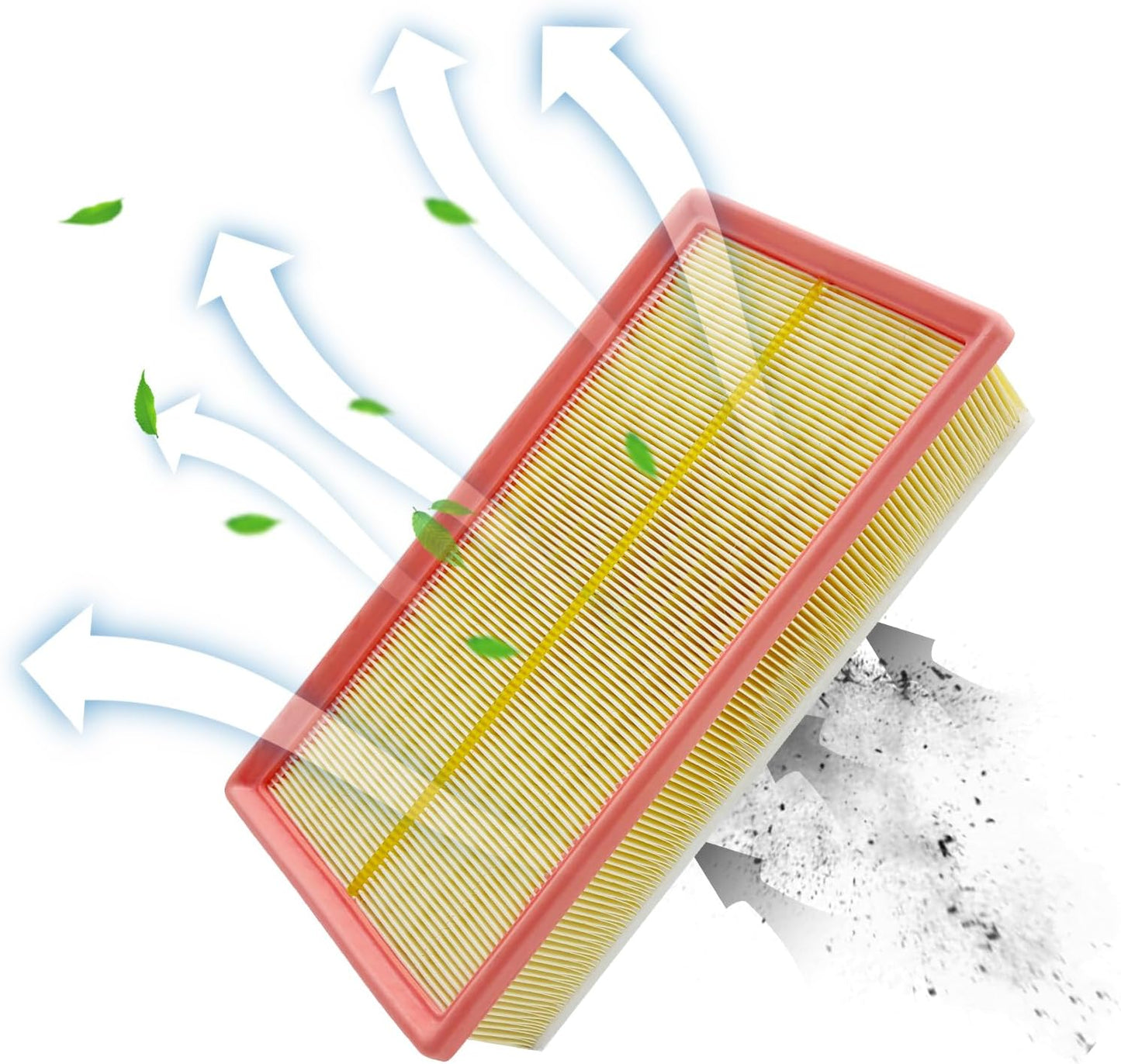 for Engine Air Filter JM9620 Fits for 2018 2019 2020 2021 2022 2023 2024 2025 Atlas, 2020-2025 Atlas Cross Sport, Replacement for 3QF129620, CA12293, AF3623, WA10778
