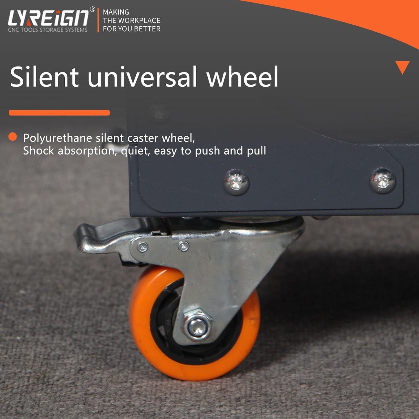 BT50 CNC Tool Holder Transfer Cart, Multi-Function Workshop Trolley with Wheels, Tool Holder Station for Storehouse, Factory, Garage