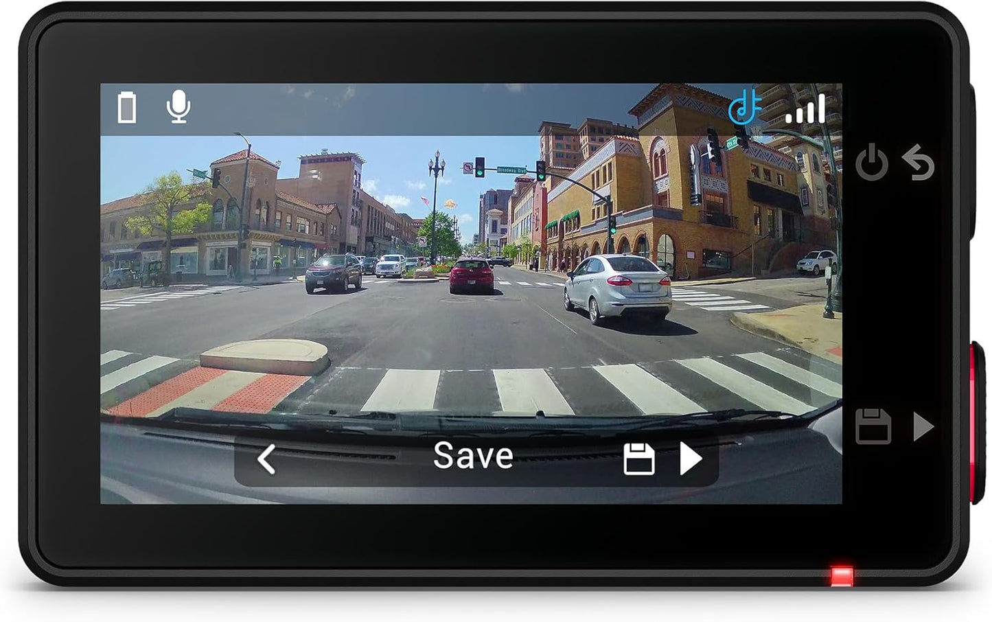 Garmin Dash Cam™ X310, Compact 4k Ultra HD Touchscreen Dash Cam with a 140-degree Field of View, Built in Clarity™ Polarizer, Voice Controlled, GPS, 2.4” Display, Automatic Recording