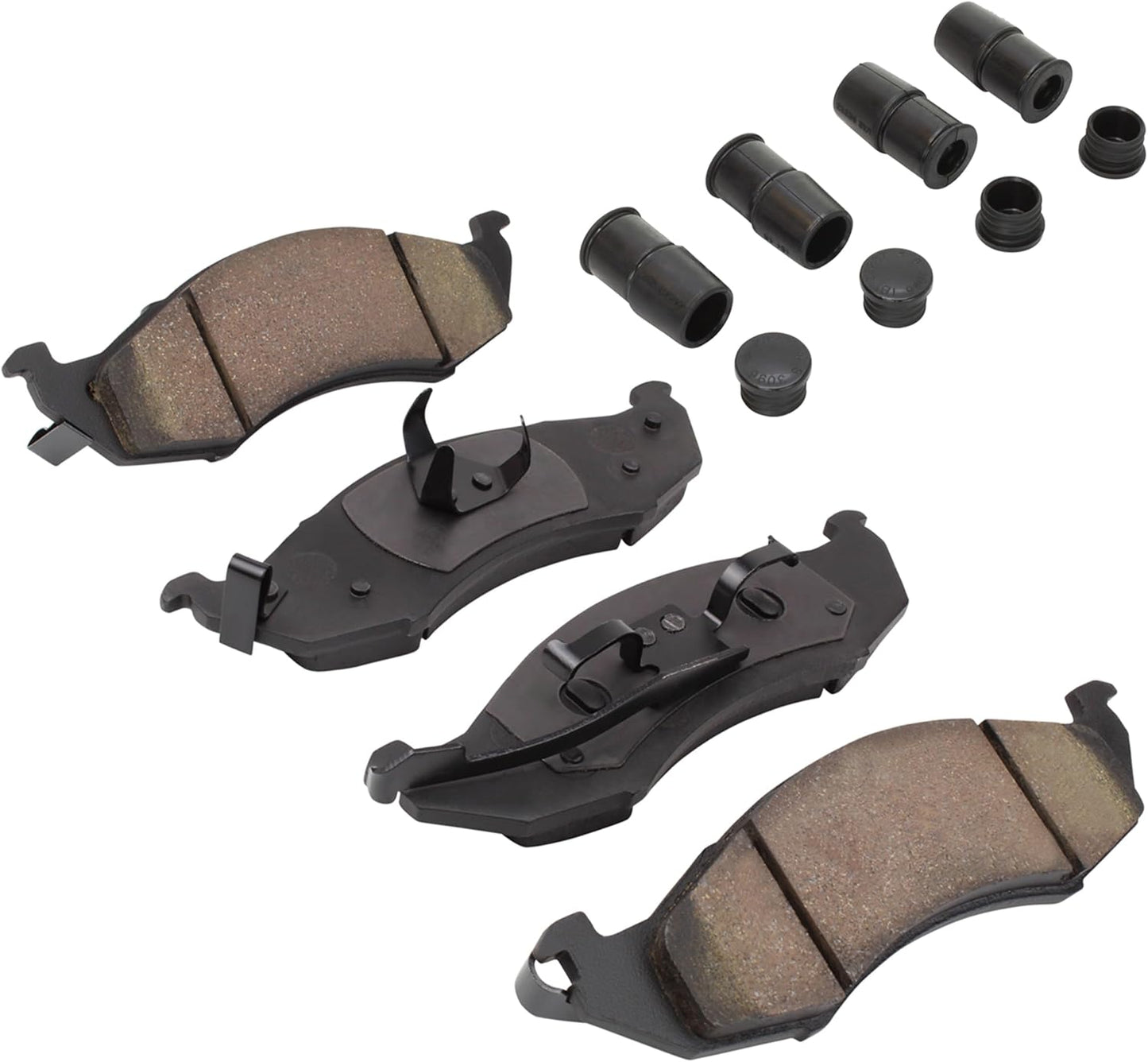 Premium Ceramic Front Brake Pads (1001-0576C) Compatible with Mercury Villager 1993-2002, Nissan Quest 1993-2002