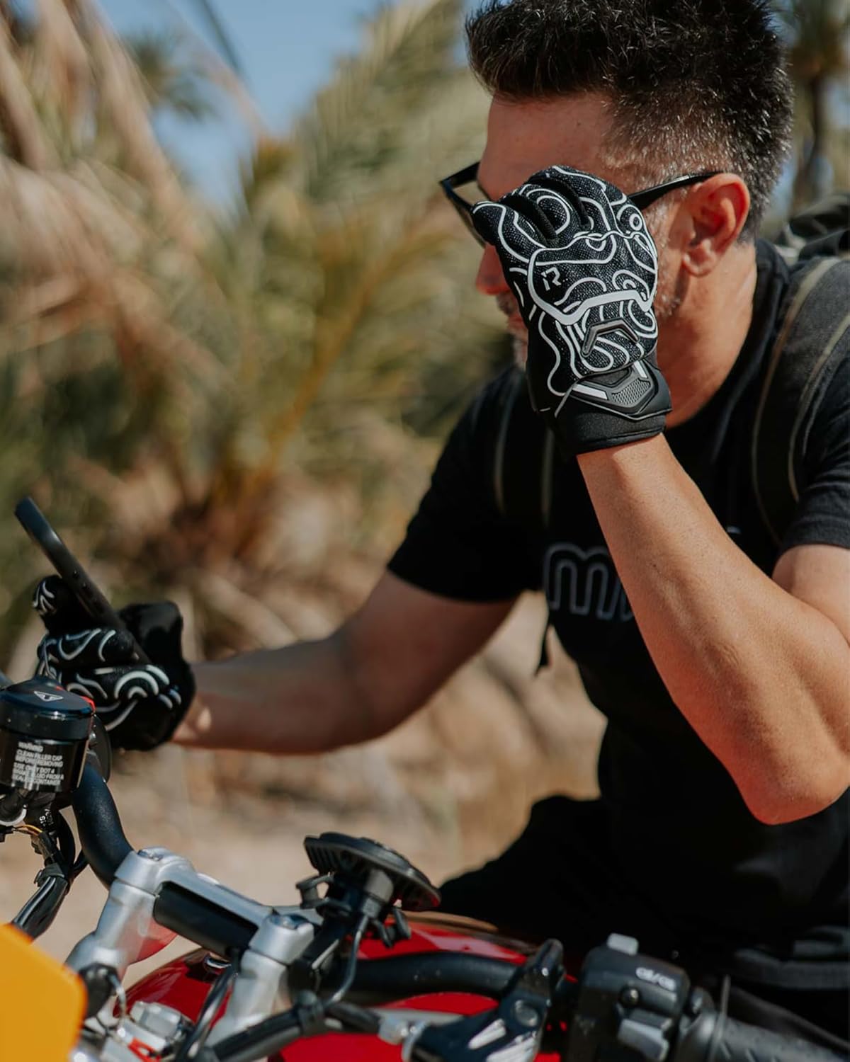 BORLENI Motorcycle Gloves Motorbike Glove Full Finger Knuckle Protection Padding Touch Screen for Women Men