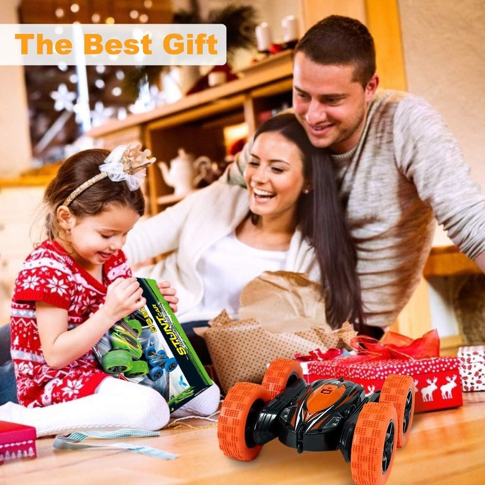 FREE TO FLY Remote Control Car Rc Cars - Drift High Speed 4Wd Off Road Stunt with 360° Flips - Christmas Birthday Gifts Racing Toys for Kids Age 8-12 6-8 3-5