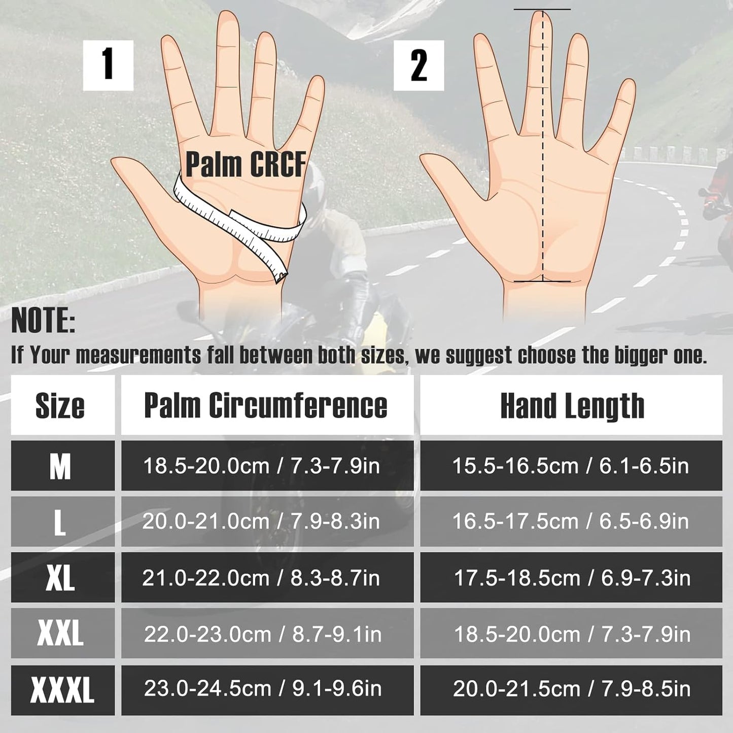 COFIT Motorcycle Gloves Breathable, Touchscreen Motorbike Gloves Anti-Slip with Good Grip Hard Knuckles Protection for Men Women Motocross, BMX ATV MTB Cycling, Road Racing - Orange XXL