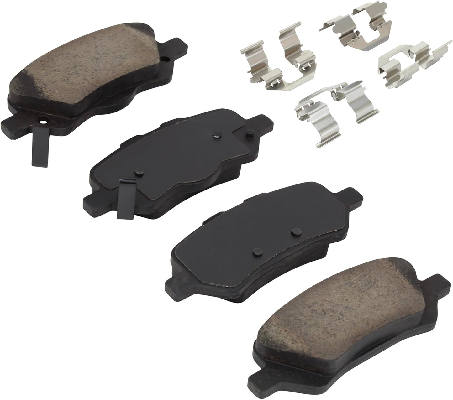 Premium Ceramic Rear Brake Pads (1001-1402C) Compatible with Toyota Venza 2009-2015