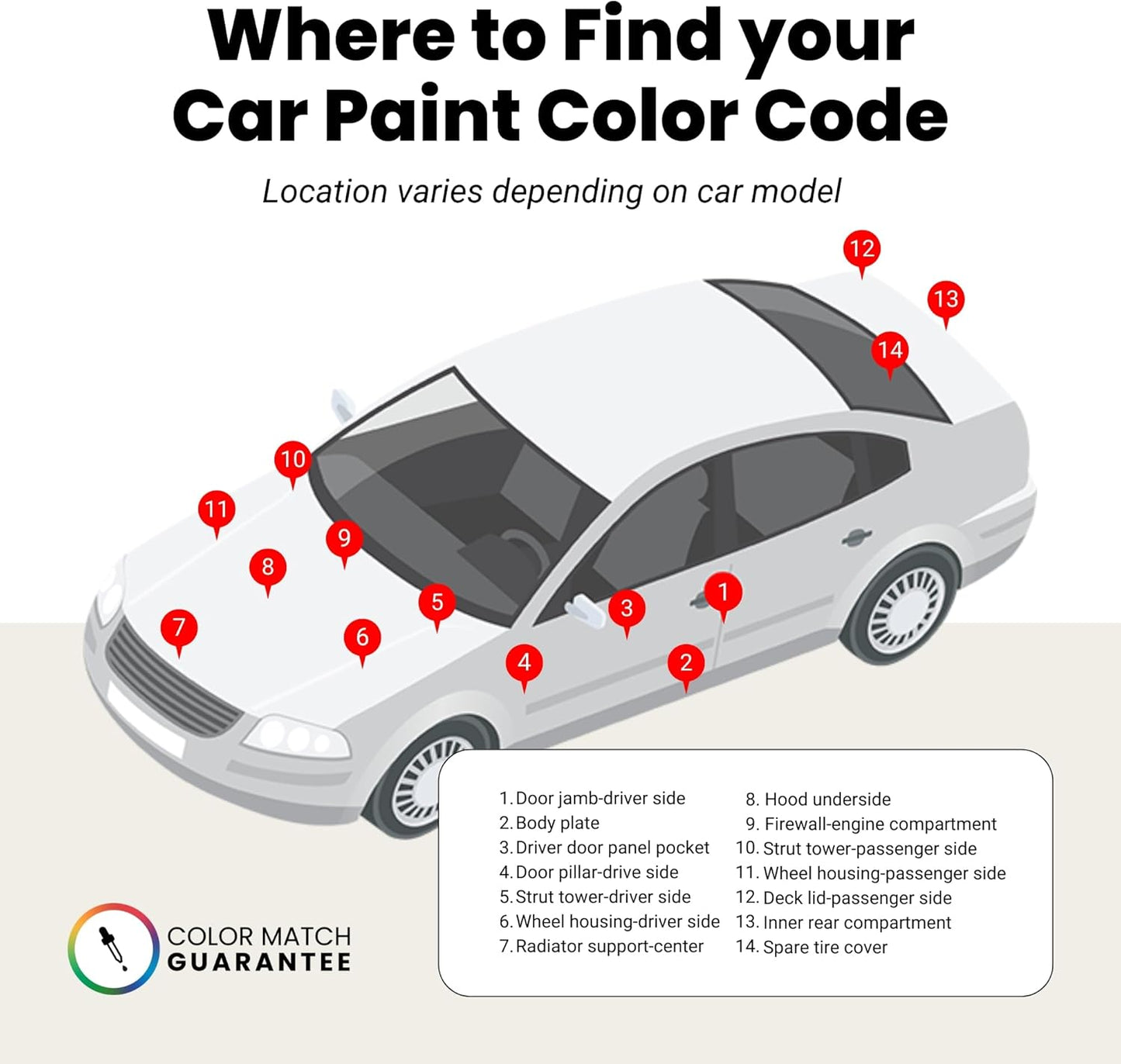 TouchUpDirect 1L6 Storm Cloud Compatible with Toyota Exact Match Touch Up Paint Aerosol - Platinum Kit