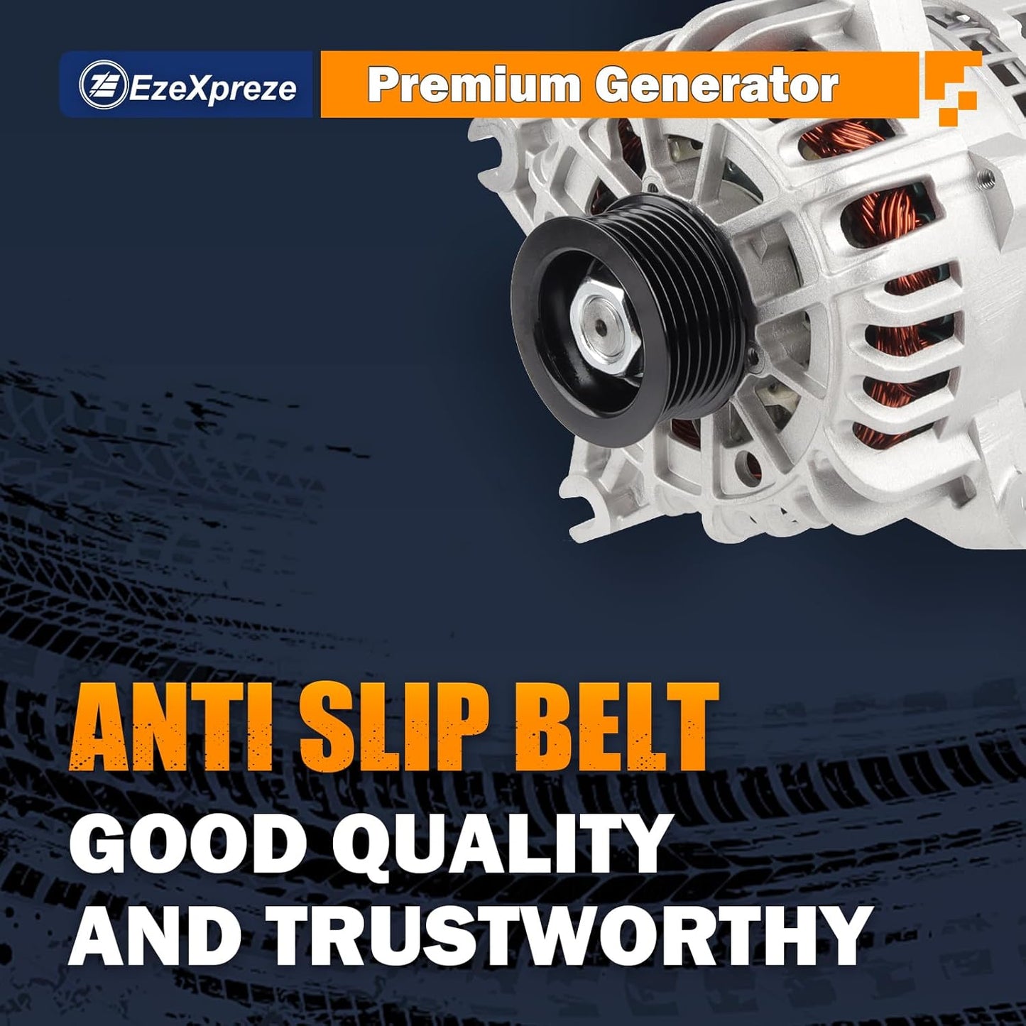 Ezexpreze 8318 New Alternator Fit for Ford F150 V8 4.6L 5.4L 2004-2008, for F150 Heritage 2004 (Not for SVT Lightning), Fit for Expedition 5.4L 2005 2006, Fit for Lincoln 5.4L Mark LT 2006-2008