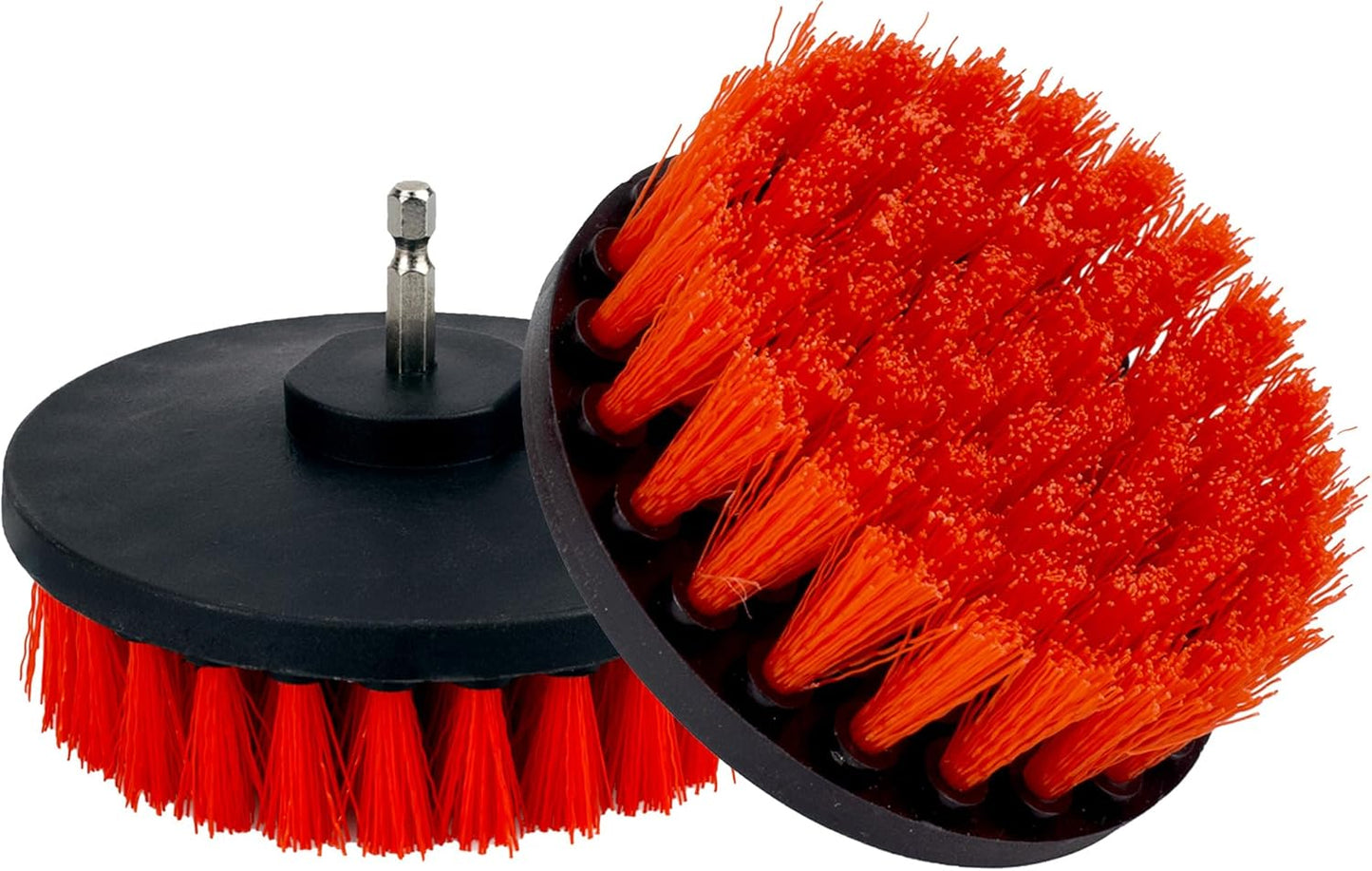 Maxshine M8 Medium-Duty Upholstery Carpet Brush with Drill Attachment - Removes and Scrubs Grime, Stains, and Spots from All Types of Upholstery and Carpets in Leather and Fabric (5")