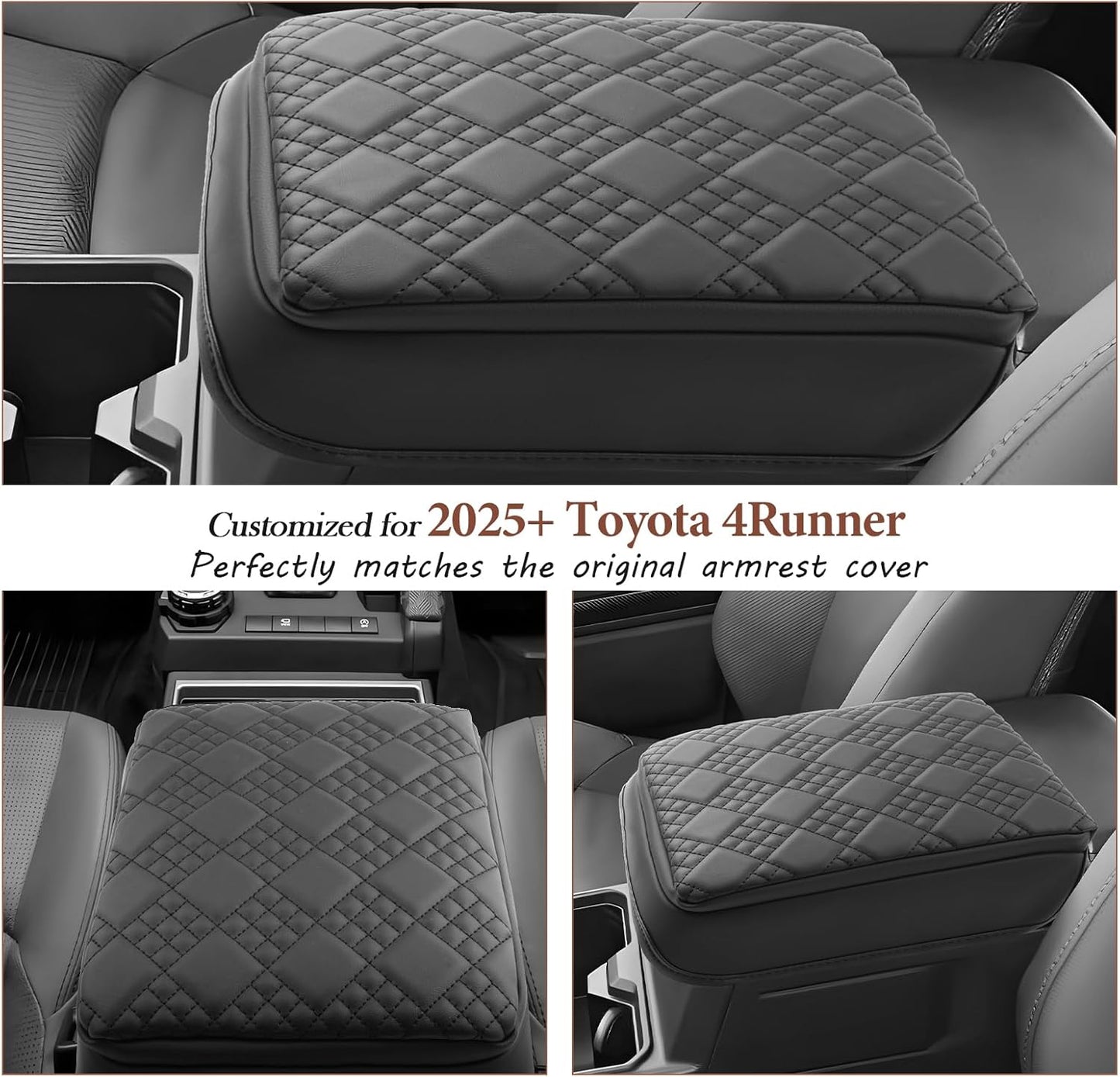 SKTU 2025 2026 4Runner Armrest Cover for 2025 2026 Toyota 4Runner Center Console Cover Toyota 4Runner 2025 2026 Accessories 2025 2026 4Runner Center Console Cushion
