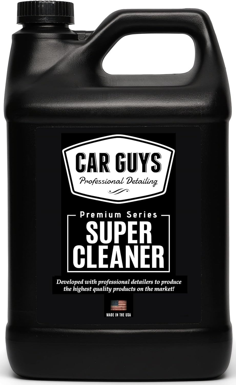 CAR GUYS Super Cleaner 1 Gallon Refill | Effective Car Interior Cleaner | Leather Car Seat Cleaner | Stain Remover for Carpet, Upholstery, Fabric, and Much More! | 1 Gallon (Sprayer Not Included)