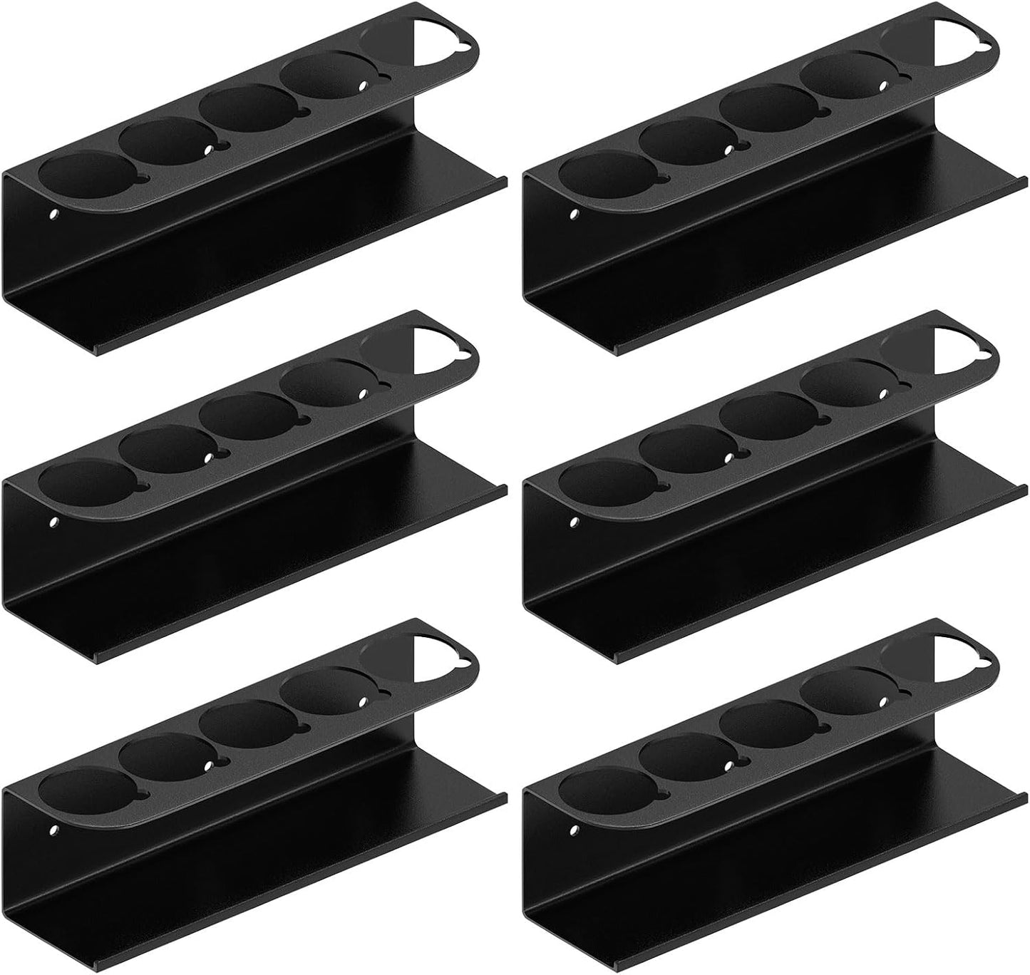 Touri 2 Pack Spray Can Holder for Garage and Workspace, Wall-Mounted Steel Aerosol Can Holder (10 Cans)