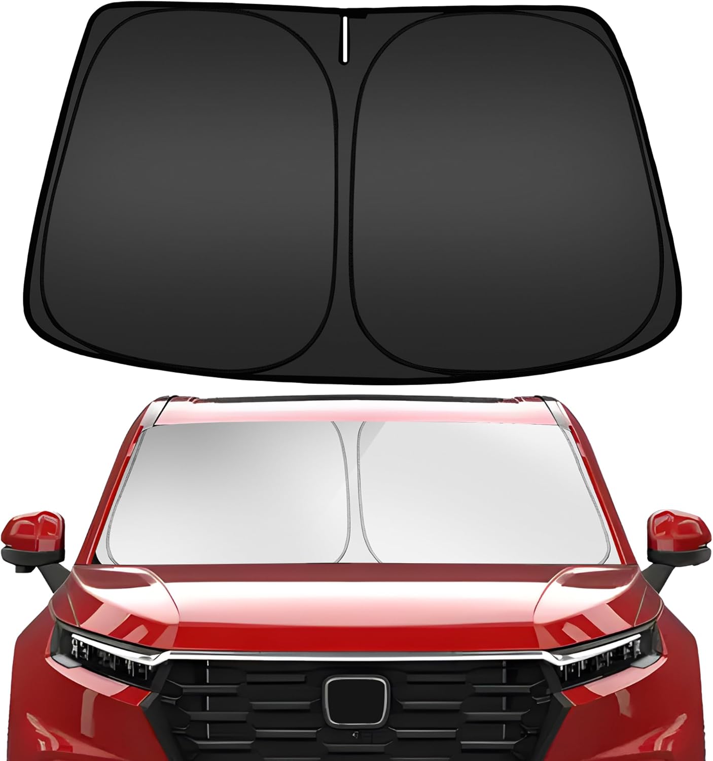 ARISMOTOR Windshield Sun Shade for Honda CRV 2023-2025 2026, Custom Fit Foldable Front Window Sunshade Sun Visor Protector, Block UV Rays Keep Your Car Cooler