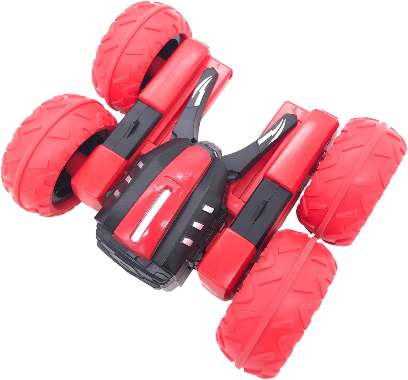 Threeking RC Stunt Car Remote Control Cars with Lights Rotating Double-Sided Driving Indoor Outdoor Toys Gifts Presents for 6 7 8 9 10 11 12 Year Old Kids Boys Girls