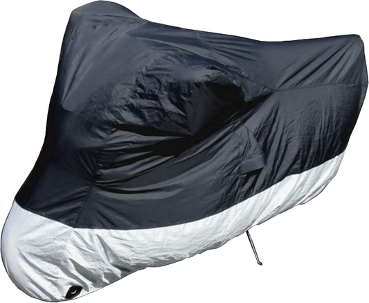 Formosa Covers Deluxe All Season Motorcycle Cover (L). Fits up to 84" Length Sport Bike, Dirt Bike, Small Cruiser.