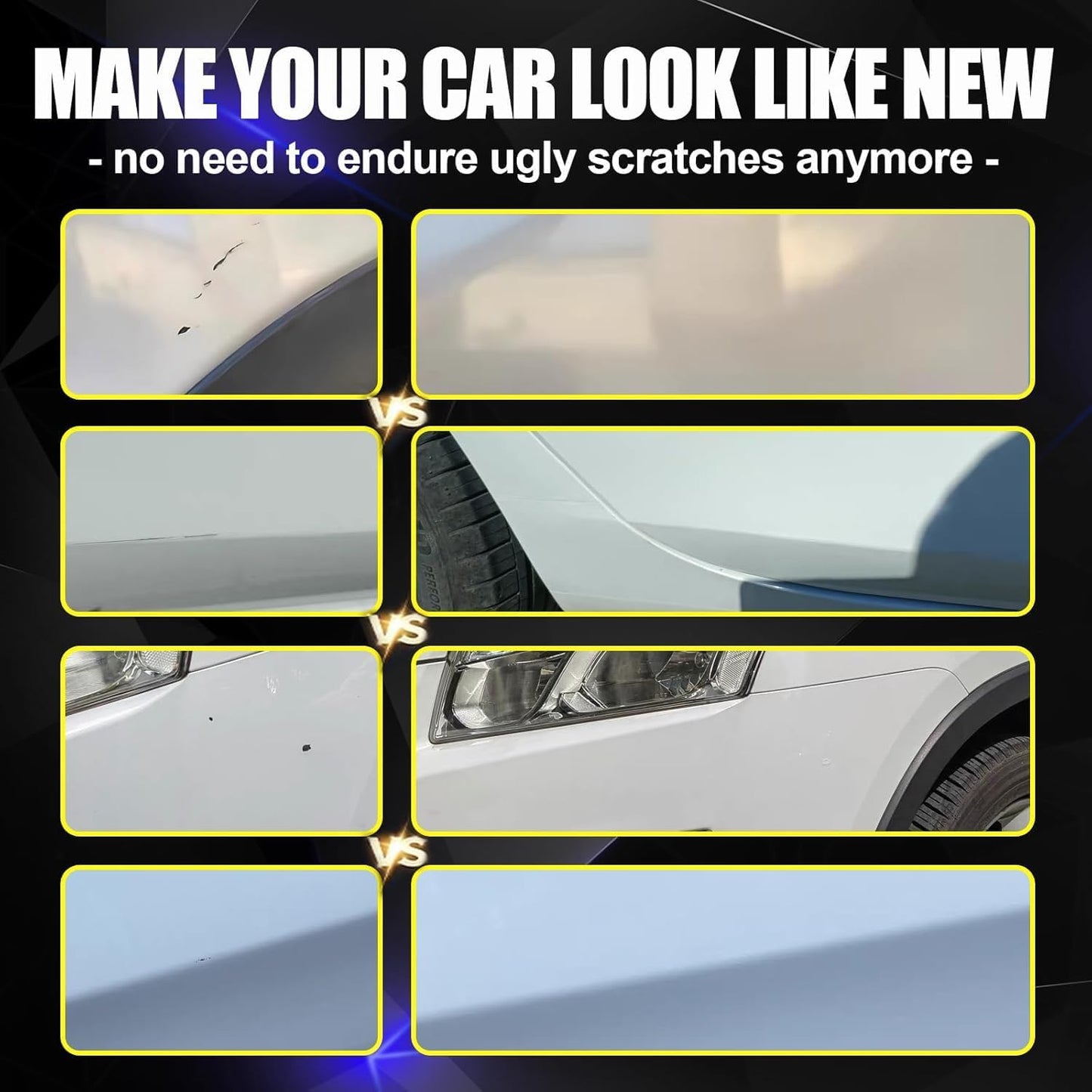 KIKIMO for Mazda Touch Up Paint(Platinum Quartz Metallic(47S)), Car Paint Repair Kit for Mazda, 2 In 1 Scratches Repair with Pen Tip and Brush, Color-Matched for Quick & Easy Fix