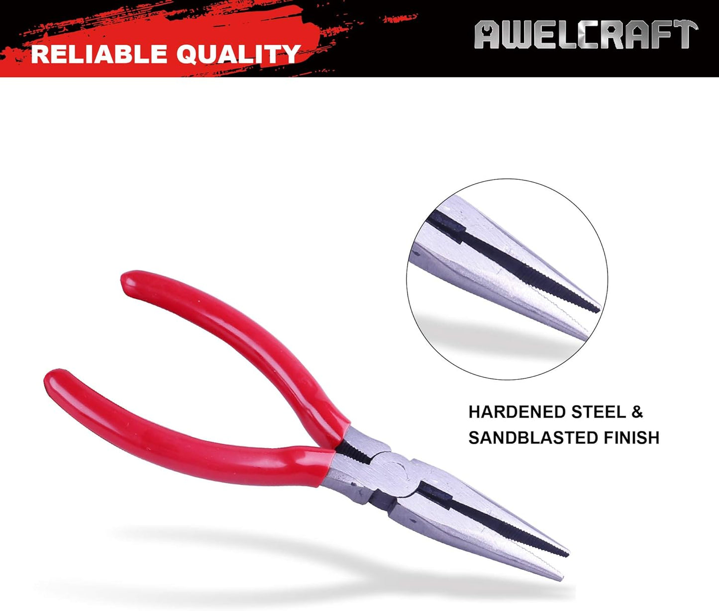 Heavy Duty Tire Repair Tools Kit - 57 PCS Set Truck Tool Box for Motorcycle, Car, ATV, Jeep, Truck, Tractor Flat Tire Plug Kit