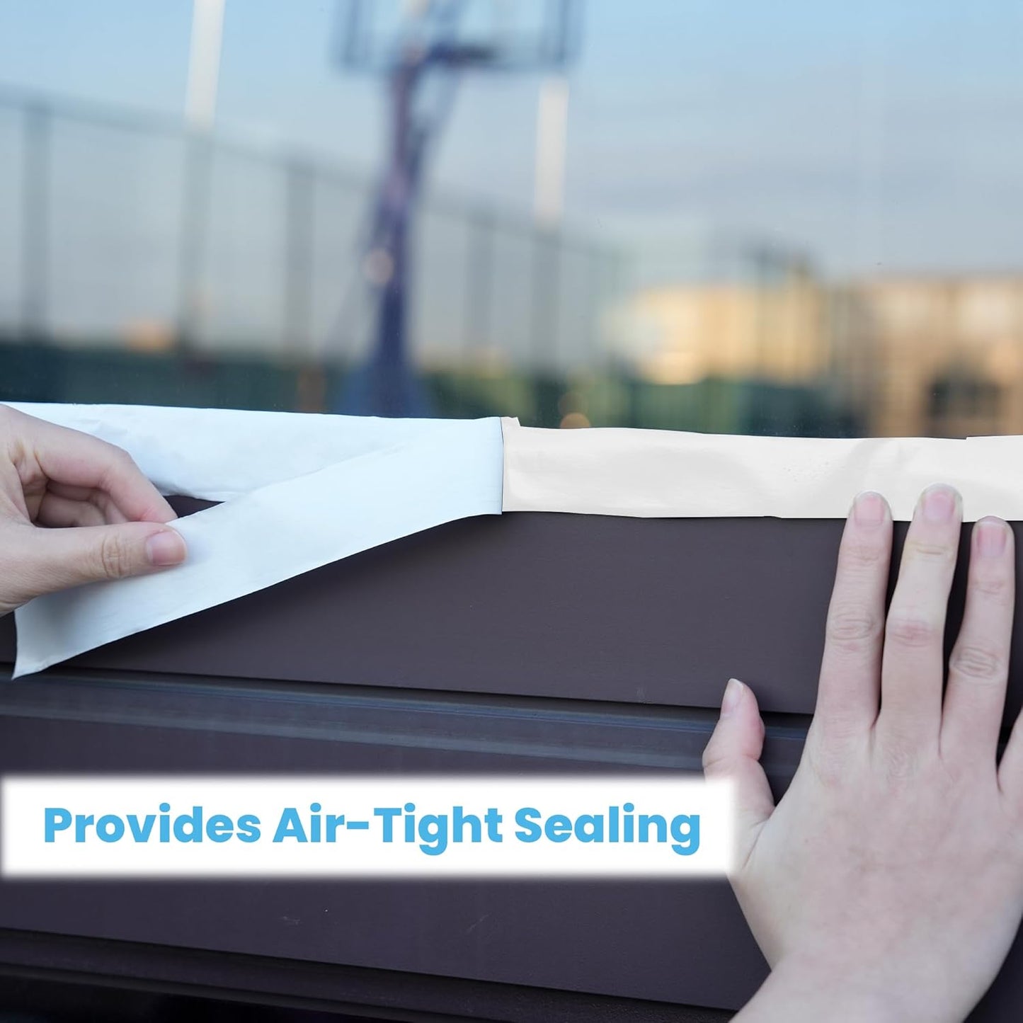 Butyl Tape White 1/2" x 30' x 1/8" RV Tape Sealant Waterproof, White Butyl Caulking Tape, Stretchable Butyl Sealant Tape Headlight Sealant Putty Tape EPDM Auto RV Window Sealant