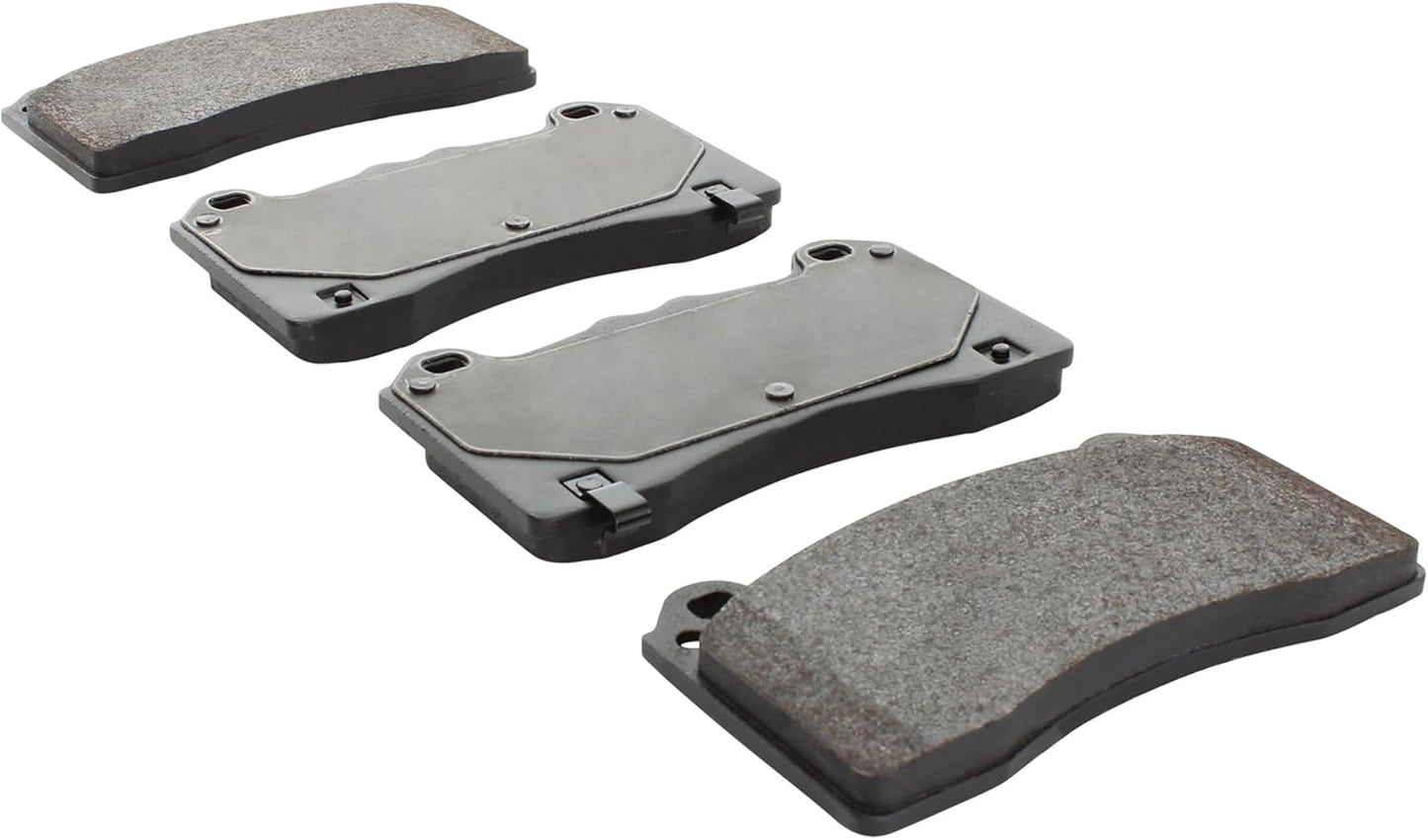 Premium Semi-Metallic Front Brake Pads (1001-1977M) Compatible with Ford Focus 2016-2018