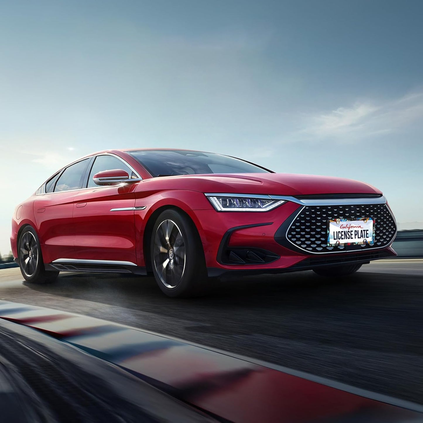 Music License Plate Frame Retro Music Cassettes License Plate Stainless Steel Funny License Plate Holder Men Women Colorful Music Car Accessory Decoration 12.3" x 6.3"