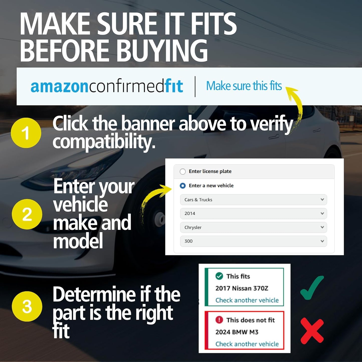 Premium Ceramic Rear Brake Pads (1001-0974AC) Compatible with 2002-2014 Cadillac/Chevrolet/GMC (Avalanche 1500/Escalade/Escalade EXT/Express 1500/Savana/Sierra/Suburban/Tahoe/Yukon)