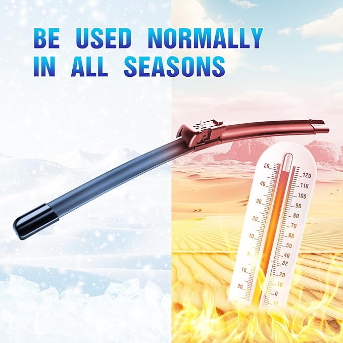 5 PLUS® Windshield Wipers Replacement for Chevy trax 2022-2015,Silicone Water Repellent Wiper Blades-26"/14"/10"(Set of 3), OEM Fit, All-Season, Easy Installation