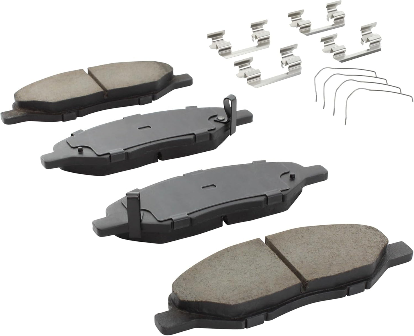 Premium Ceramic Front Brake Pads (1001-1345C) Compatible with Nissan Versa 2009-2011