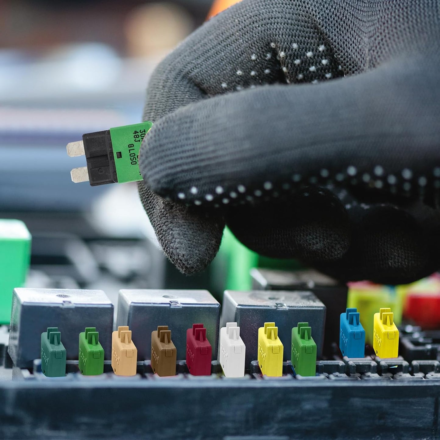 GLOSO Circuit Breakers E39 Manual (T3) Reset Low Profile ATC/ATO (3A - 3 Pack)