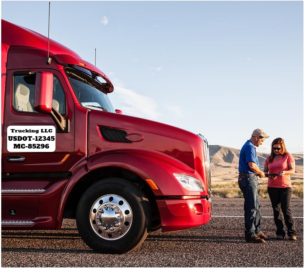 Custom Car Magnets with Rounded Corners Personalize Your Message Full Color Digital Print Great for Commercial or Marketing Vehicles