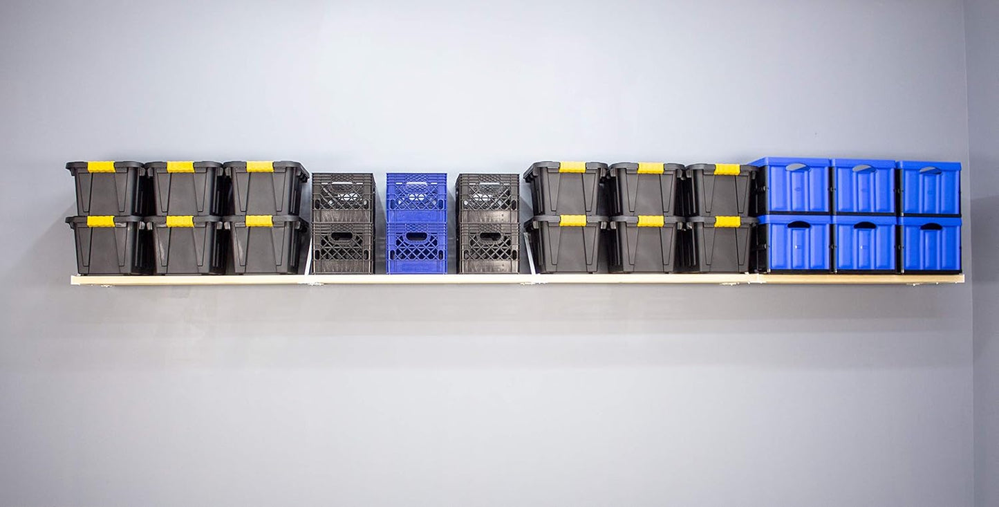 RhinoMini Universal Garage Storage Kit - 16 feet White