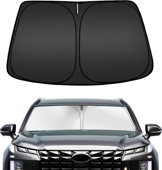ARISMOTOR Windshield Sun Shade for Hyun-dai Palisade 2020-2025 2026, Custom Fit Foldable Front Window Sunshade Sun Visor Protector, Block UV Rays Keep Your Car Cooler