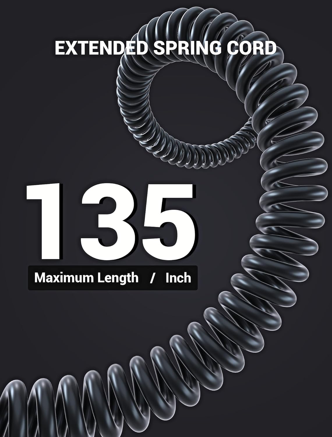 Heavy Duty Automotive Circuit Tester, Premium 6-24V Test Light with 135 Inches Extended Spring Wire & Stainless Probe, Circuit Voltage Tester with Replacement Indicator Light for Car/Vehicles