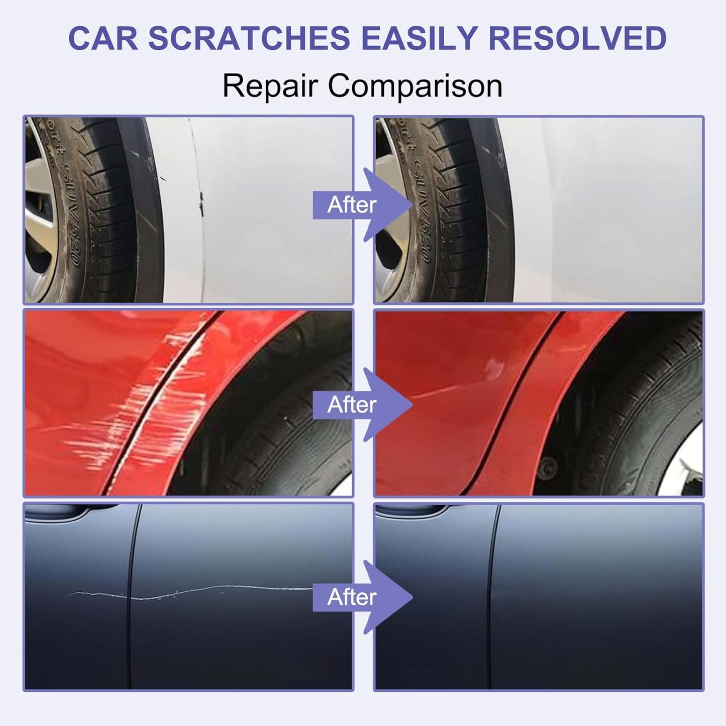 Touch Up Paint for BMW Black Sapphire (475)-Exact Match–Chips and Nicks TouchUp Paint Pen Scratch Repair Car Accessories Car Paint Pen for Erase Car Scratches