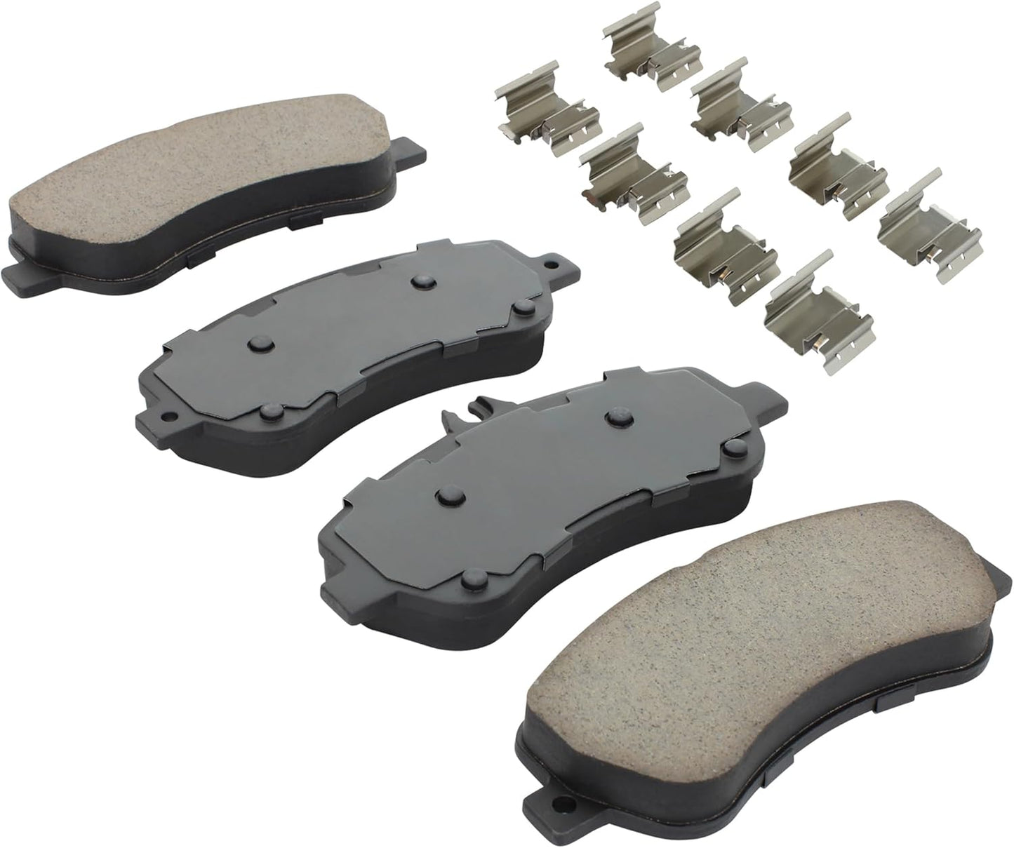 Premium Ceramic Front Brake Pads (1001-1406C) Replacement for Mercedes-Benz GLK250 2015-2013, GLK300 2012-2010, GLK300 2014, GLK350 2015-2010