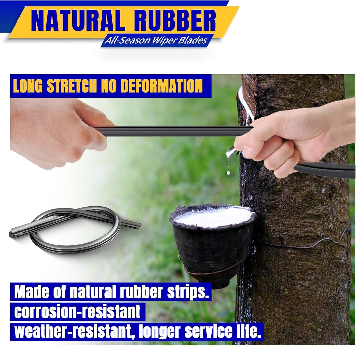 3 wipers Replacement for 2019-2023 2024 Subaru Forester, Windshield Wiper Blades Original Equipment Replacement - 26"/17"/14" (Set of 3)