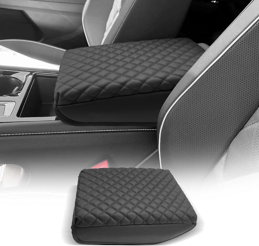 CDEFG for Volkswagen Atlas 2024 2025 Center Console Cover Armrest Box Cover for VW Atlas (SE, Peak Edition, SEL, Cross Sport, SEL Premium R-Line) Accessories Console Arm Rest Protector