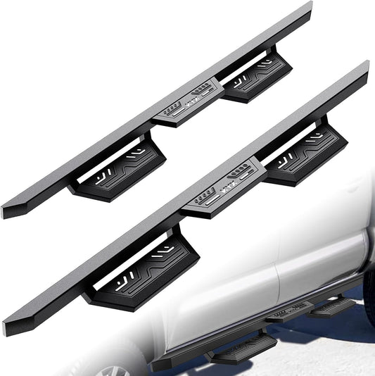 KYX Running Boards for 2009-2018 Ram 1500/2010-2025 Ram 2500 3500 Crew Cab & 2019-2024 1500 Classic Side Steps Nerf Bars Truck Step Rails
