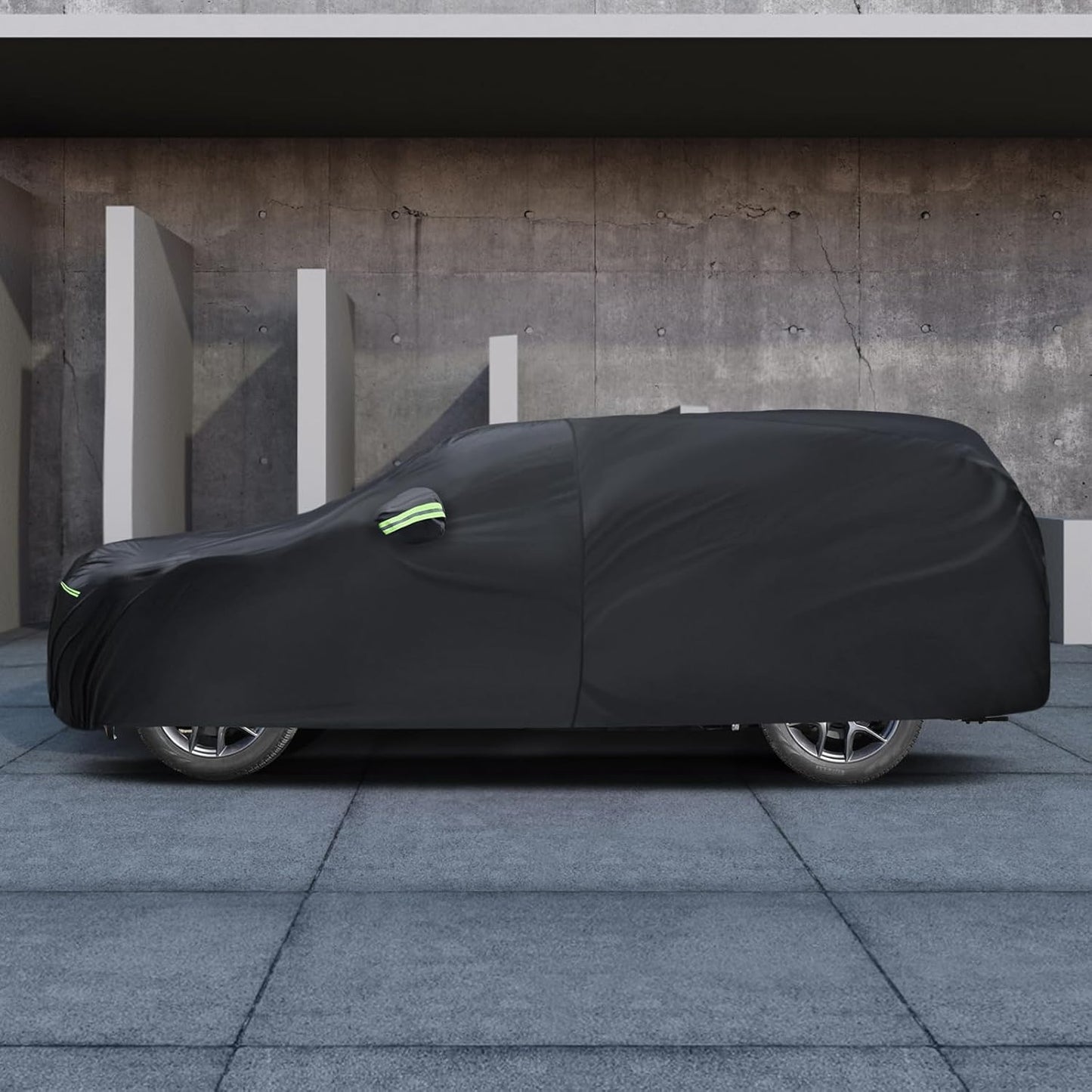 Car Cover Custom Fit for Jeep Grand Cherokee 2000-2025, Migaven Waterproof Full Exterior Cover Sun Rain Protection with Door Zipper and Cotton Lining