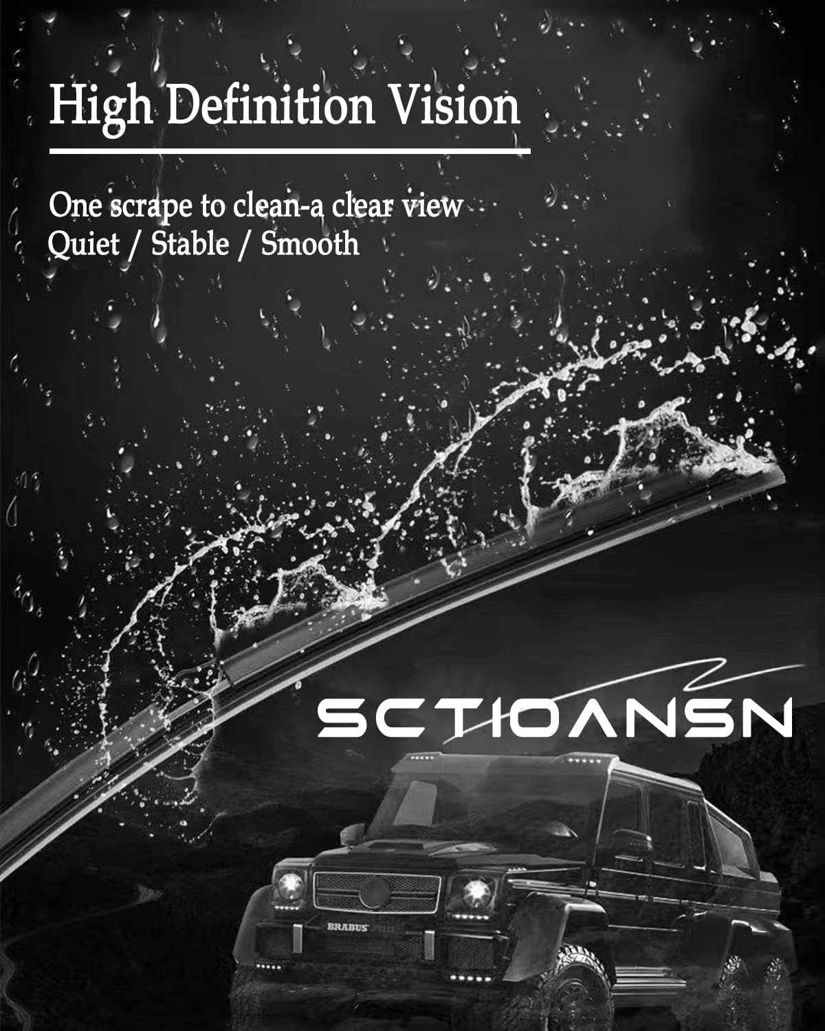 3 Wipers Set-26"+22" Front Windshield Wipers and 11" Rear Wiper Blade for 2011-2023 Ford Explorer, Factory Original Equipment Replacement (Pack of 3)