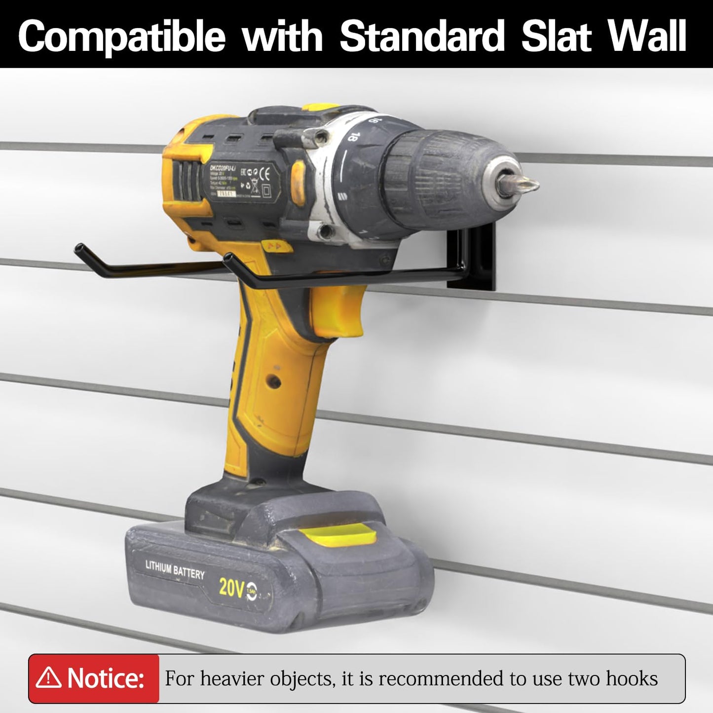 3-H Slatwall Accessories 30 Pack, 6 Inch Slatwall Hooks & Hangers, Heavy Duty Slat Wall Hanging Hooks, Proslat Accessories for Shop Retail Display