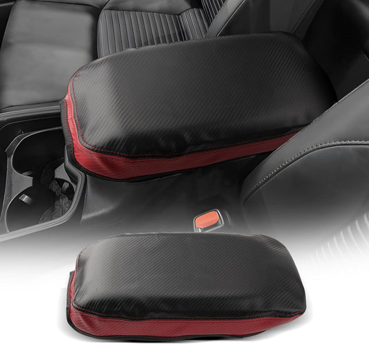 CDEFG for Toyota RAV4 2019-2025 Center Console Cover Armrest Box Cover for RAV4 (LE, XLE, XLE Premium, Limited) 2020 2021 2022 2023 2024 2025 Accessories Arm Rest Protector