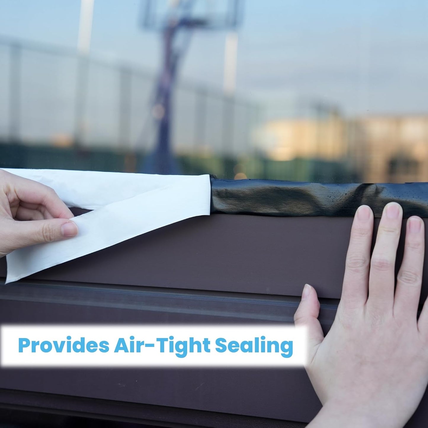 Butyl Sealing Tape Black, 1" x 30' x 1/8" Plumbers Putty Tape, RV Window Sealant and Caulking, Waterproof Butyl Seal Tape Rubber Tape to Seal RV, Boat, Home Pipes and Car Windows Leaks