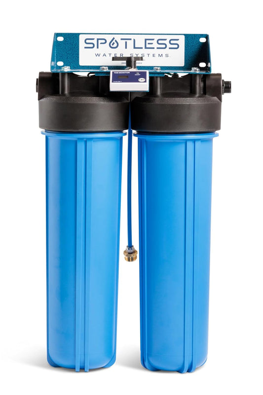 Spotless Water Systems - DIW-20B, W/Integrated Bypass | Simple Window, Solar Panel, RV & Car Wash System, Works for All Vehicles, Motorcycles, Bikes, Boats, Planes, Yachts, Towel Drying Eliminated