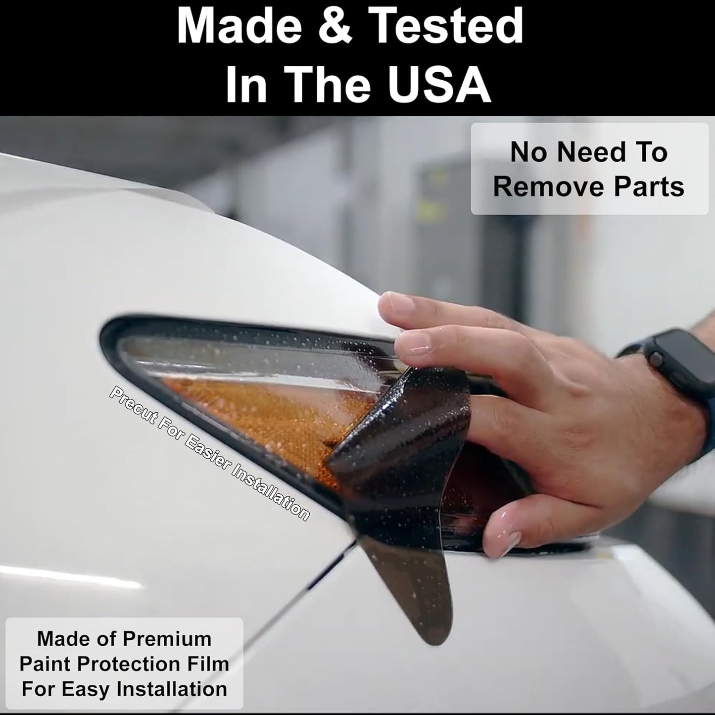 BOGAR TECH DESIGNS Full Headlight Taillight Tint Kit Compatible with Toyota Camry 2025-2026, Light Smoke