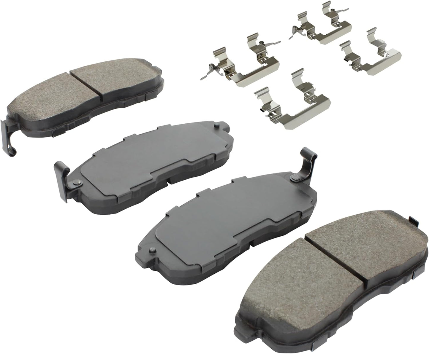 Premium Ceramic Front Brake Pads (1001-0815AC) Compatible with INFINITI I35 2004-2002, Nissan Altima 2006-2002, Cube 2014-2009, Maxima 2003-2002, Sentra 2019-2011, Versa 2012-2007