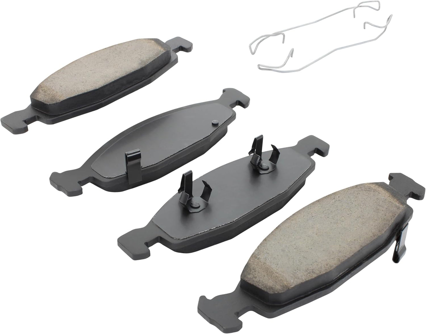 Premium Semi-Metallic Front Brake Pads (1001-0790M) Compatible with Jeep Grand Cherokee 1999-2002