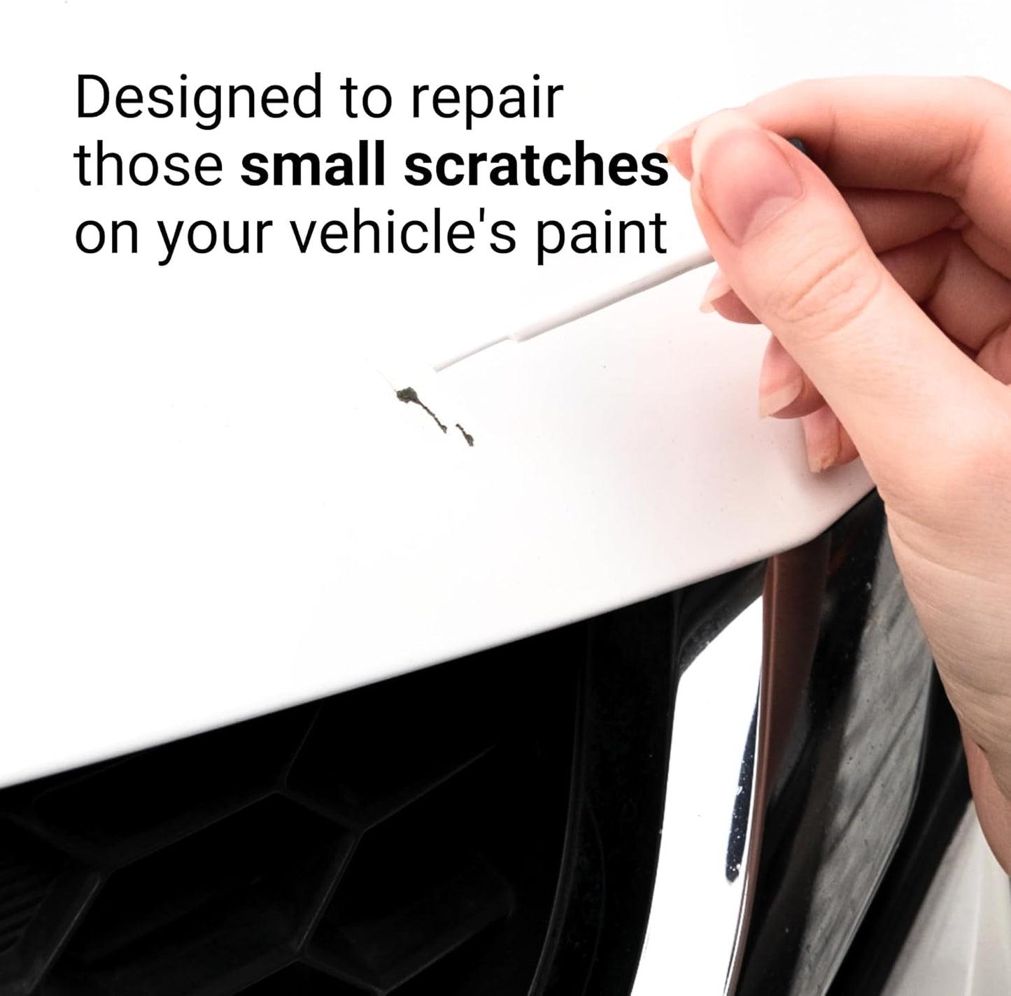 TouchUpDirect 6X3 Lunar Rock Compatible with Toyota Exact Match Scratch Repair Touch Up Paint - Brush Kit