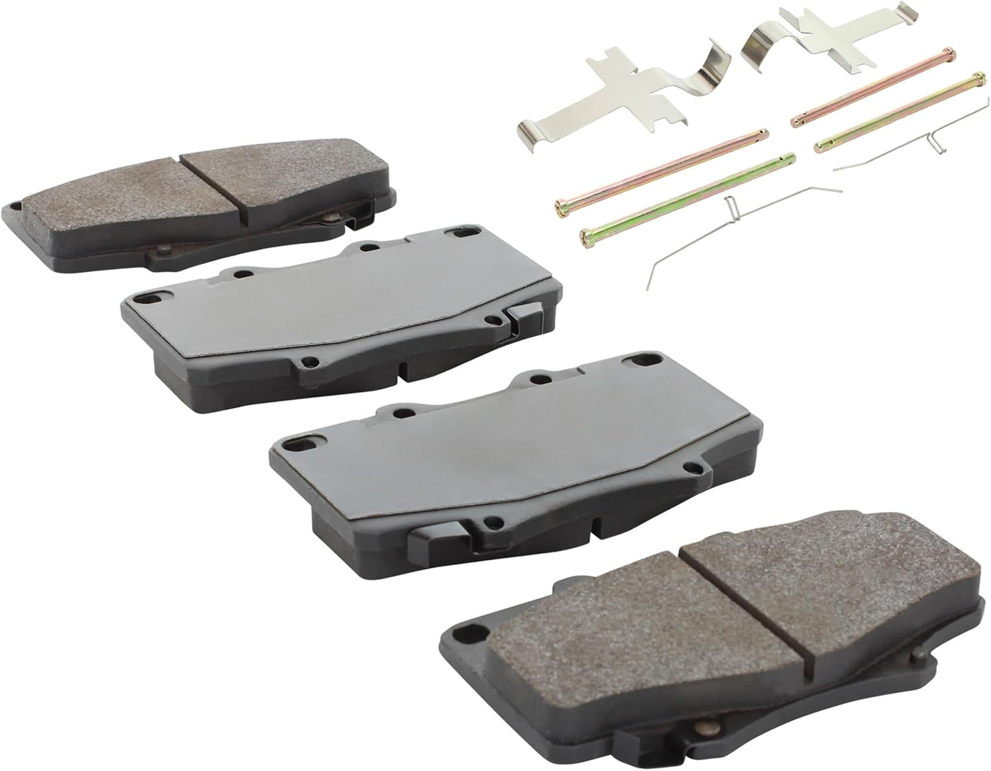 Premium Ceramic Front Brake Pads (1001-0502C) Compatible with Lexus LX450 1996-1997, Toyota Land Cruiser 1993-1997